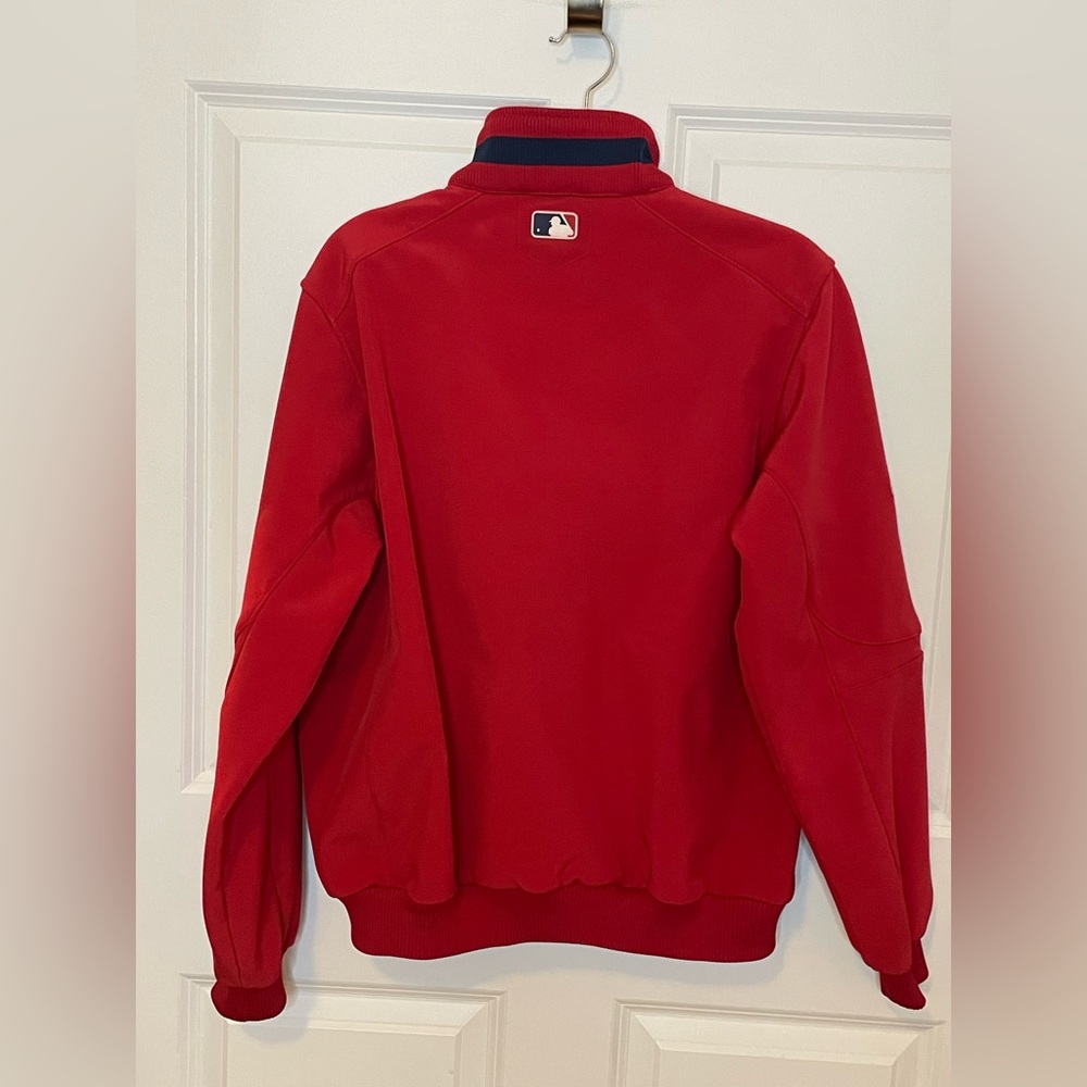 Y2K Boston Red Sox Majestic MLB Authentic Therma Base Full Zip Jacket M - Picture 4 of 10